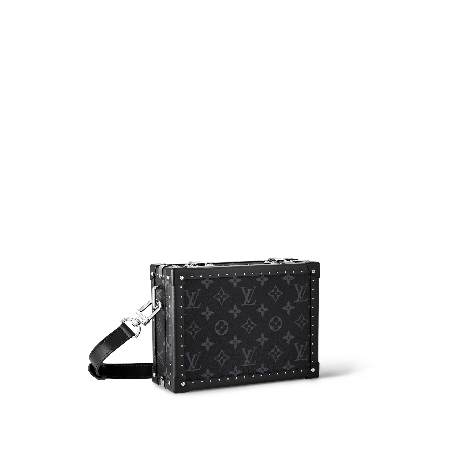 Clutch Box Bag - Luxury Monogram Eclipse Grey | LOUIS VUITTON